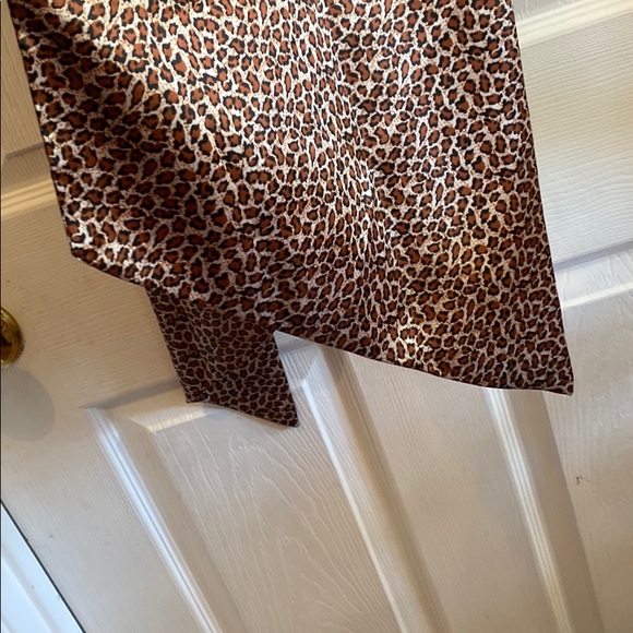 Dennis Basso animal print scarf - Picture 3 of 4